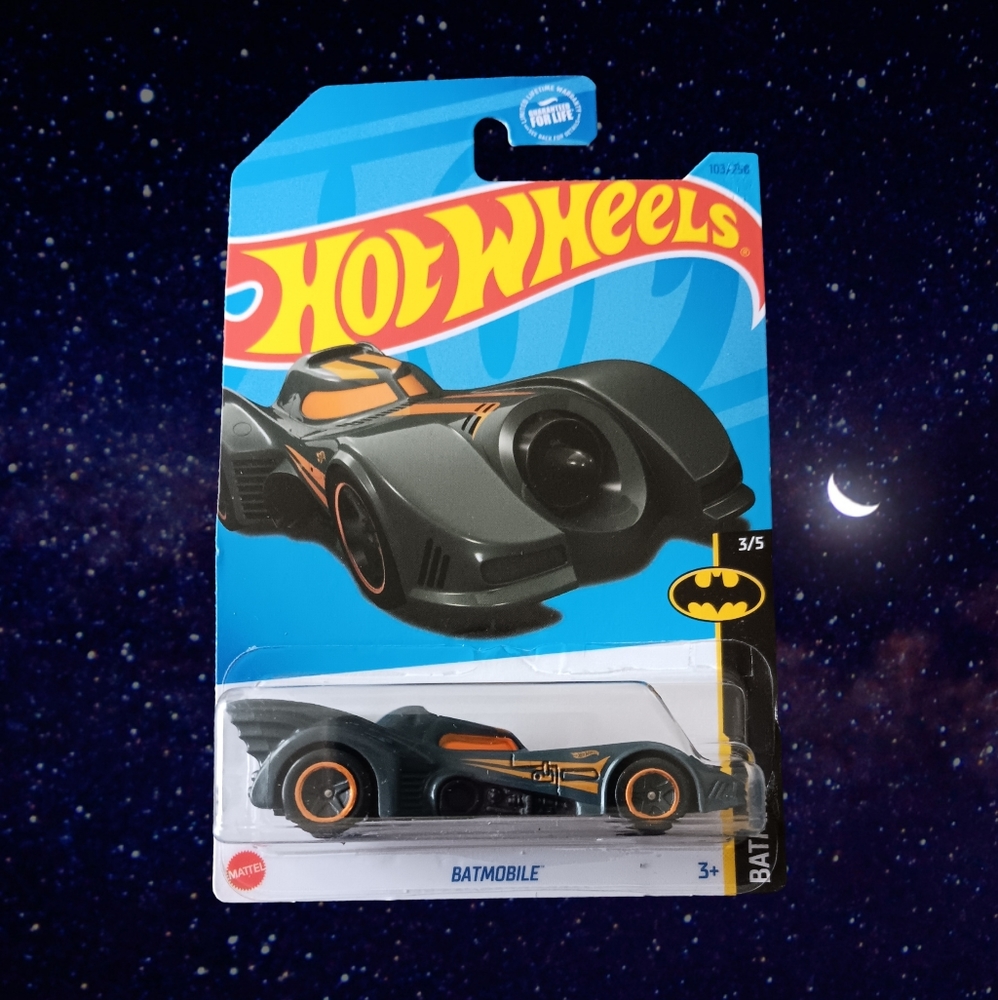 Hot Wheels Batmobile Batman Series HW 2023 3/5 Diecast 1:64 Scale New